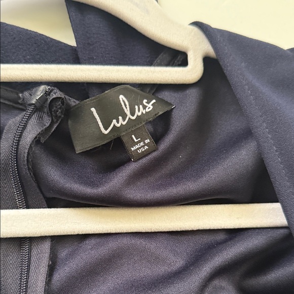 Lulu's Navy Blue  Jumpsuit - Picture 3 of 5